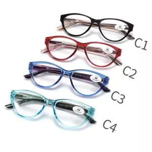 Cat Eye Übergröße Lesebrille Damen Leser + 1,0 1,5 2,0 2,5 3,0 3,5 - Bild 1 von 15