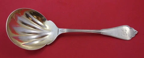 Gothic aka Eureka by Vanderslice Sterling Silver Berry Spoon GW w/ Ridge 8 1/2" Cover