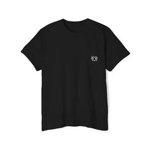 Widder Sternzeichen schweres Taschen-T-Shirt, Astrologie-T-Shirt, Taschen-T-Shirt - Bild 1 von 9
