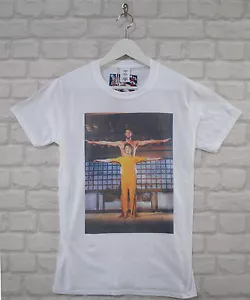 Uptown Classics Game Of Death Bruce Lee Cult Film White Crew Neck Tee T-shirt - Picture 1 of 1