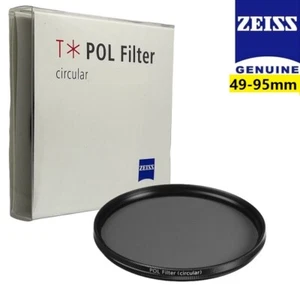 Carl Zeiss T * POL 49_52_55_58_62_67_72_77_82_86_95mm Polarizing Filter Circular - Picture 1 of 11