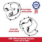 2x ABS Wheel Speed Sensor Front R&L For Toyota Hilux Vigo 895420K060 895430K060 Toyota Hilux
