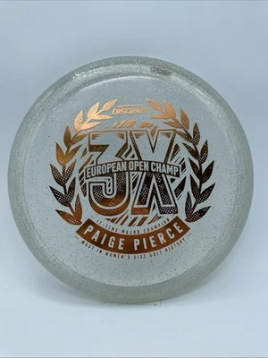 VERY RARE Discraft Paige Pierce CryZtal Fierce 3X European Open Finnish Edition! - Image 1 of 4
