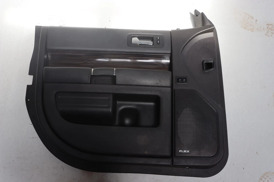 Ford Flex 2013-2019 cubierta de moldura de panel de puerta del lado del conductor delantero izquierdo negro OEM Foto 1 de 3