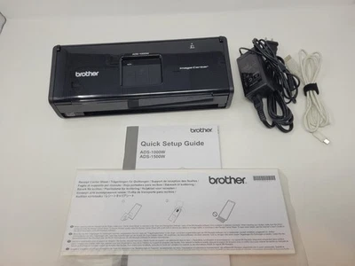 BROTHER Imagecenter ADS-1000W Wireless Compact Portable Document Scanner TESTED - Image 1 of 4