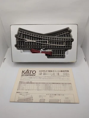 HO KATO Unitrack 2-851 Electronic EP550-R Right Switch 9-3/4" - Image 1 of 4