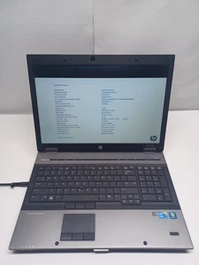 HP EliteBook 88740w Workstation i5-M520 6GB No HD - Picture 1 of 8