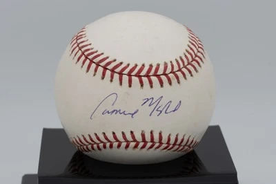 Cameron Maybin Autographed Rawlings Major League Baseball MLB TRISTAR Holo - Image 1 of 4