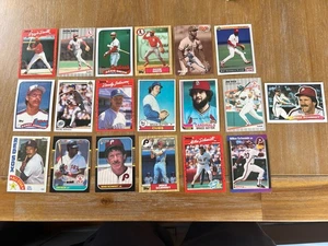 Baseball HOF LOT (19 cards) 1979-1992 Topps/Fleer/Donruss/Upper Deck/Pinnacle - Picture 1 of 8