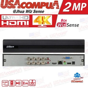 DH X5108HS-I3 WizSense DVR 8CH 1SATA AI DVR HDCVI/AHD/TVI/CVBS/IP SMD+ - Bild 1 von 4
