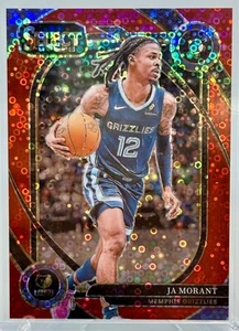 2024-25 JA MORANT Panini Select /49 SP Courtside Disco Red Prizm Free S&H - Picture 1 of 3