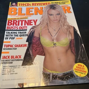 Maxim Presents Blender Magazine January/February 2004 Britney Spears Cover - Imagen 1 de 18