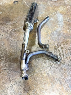 1999-2002 Suzuki SV650 SV650S OEM Complete Exhaust & Muffler 14305-19F12-H01 - Image 1 of 4