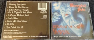 MERCYFUL FATE - RETURN OF THE VAMPIRE – 1992 ROADRACER 1P LIKE NEW! KING DIAMOND - Picture 1 of 3