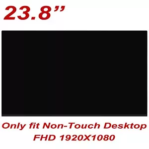 NEW HP 24-D 24-DD0210 24" Borderless LCD Screen All-in-One Non-Touch Screen A++ - Picture 1 of 5