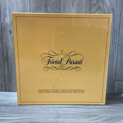 Trivial Pursuit Master Game - Genus II Edition NEW 1984 - Image 1 of 4