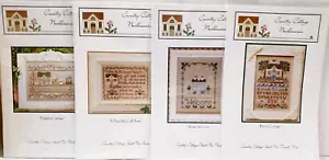 Lot of 4 Country Cottage Needleworks Charts B - Picture 1 of 6