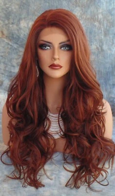 Peluca frontal de encaje CLR F33.130 SUAVES ONDAS LARGAS FLUIDAS SEXY ENVÍO RÁPIDO 272 Foto 1 de 4