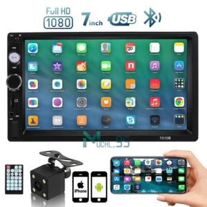 7" Radio Estereo De Pantalla Para Coche Carro Tactil MP5 Android/ IOS Bluetooth - Picture 1 of 42