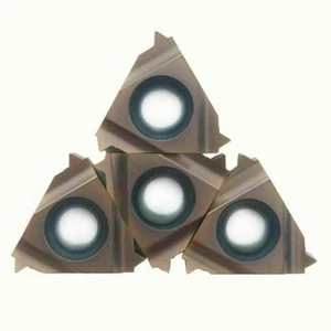 10PCS 16IR 2.0ISO BP1025 Carbide inserts Threaded blade for stainless steel NEW~ - Picture 1 of 7