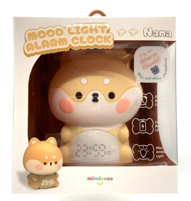 Mimicoco Nana 可充电情绪灯闹钟 - Pat to Dim - 暖灯 全新 — 第 1/4 张图片