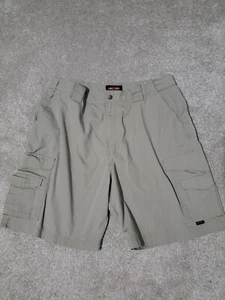 Tru Spec Shorts Mens Size 40 Cargo Beige Khaki Utility Tactical Adjustable - Picture 1 of 8