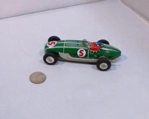 Vintage Blech Friction Racer #5 Hergestellt in Japan Kostenloser Versand - Bild 1 von 5