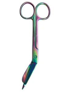 Prestige Medical Lister Bandage Scissor  5.5"  RAINBOW FINISH  * Model 53-RAI - Picture 1 of 1