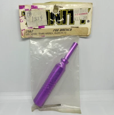Trinity 7362 Allen .035" Wrench Purple Alum fits Team Associated RC10 Losi NIP - Image 1 of 2