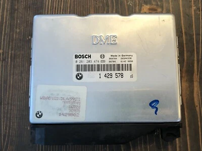 Módulo de control del motor computador 95-98 BMW E38 ECU DME Bosch 740i 740il M60 Foto 1 de 3