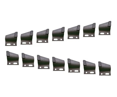 7RH + 7LH Cupped Trenching Teeth 136024 & 136025, fits 1.65", 1.75" Pitch - Image 1 of 3