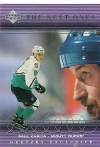 Paul Kariya 1999 UD Gretzky Exclusive "Next Ones" #74 Purple Anaheim Ducks