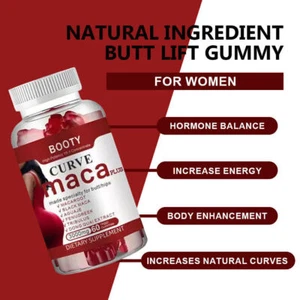 Curve Maca Plus Made Specialty For Butt Hips BBL Gummies 3000mg 60gummies new - Picture 1 of 14