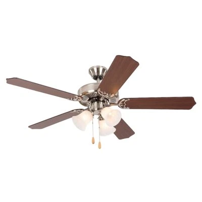 Hampton Bay AG524-BN Ceiling Fan - Brown (‎165 474) - Image 1 of 4