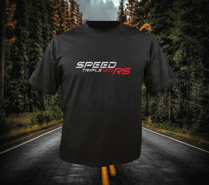 T-shirt fan per pilota Triumph Speed Triple 1200 RS R taglia: M - 3XL - Foto 1 di 2
