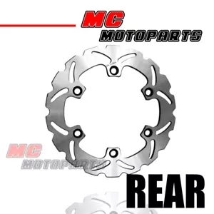 Brake Disc Rear Rotor 1 Piece For Kawasaki ZR1100 Zephyr RS Suzuki GSX-R 600 - Foto 1 di 2