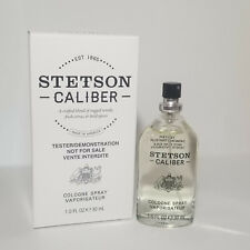 Stetson Caliber by Stetson Cologne Spray For Men 1.0 oz/ 30 ml Tester NIB F.Shpg