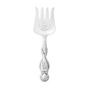 Georg Jensen Silver Fish Serving Fork - Ornamental/ Pyntebestik #55 - NEW - Picture 1 of 1