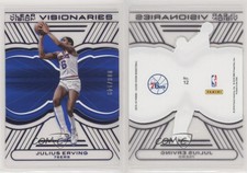 2015-16 Panini Clear Vision Visionaries Blue /149 Julius Erving #12 HOF