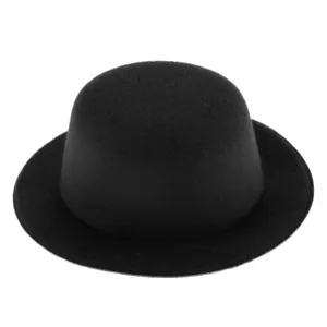 1/3 Cool BJD Dolls Felt Top Hat Round Bowler Cap for SD LUTS YOSD Dollfie AS DZ - Picture 1 of 8