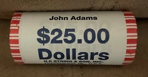 United States 2007 John Adams $1.00 Gold Plated Coins (25) as shown - kha002 - Picture 1 of 3