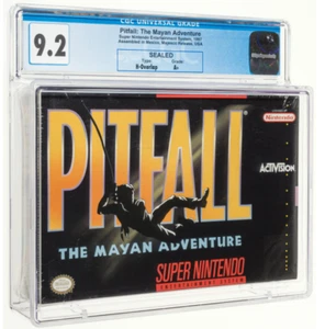 Nintendo SNES Pitfall: The Mayan Adventure - CGC 9.2 - Sealed NTSC Sealed WATA - Picture 1 of 2