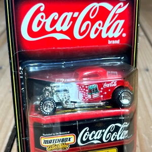 Vintage 1998 Matchbox Coca-Cola 1933 Ford Coupe - 1:64 Diecast - Picture 1 of 5