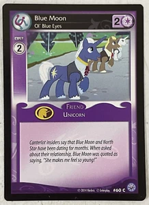 My Little Pony CCG - Blue Moon - Ol' Blue Eyes - #60 C - Common - Bild 1 von 2