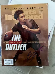 2023 Sports Illustrated AUTOGRAPH Signed Bryce Young May 2023 See Pics - Picture 1 of 4
