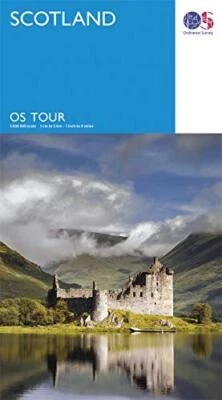 Scotland Map | Trip Planning | Ordnance Survey | OS Tour Map | Scottish Attract