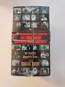 JOHNNY CARSON Collection His Favorite Moments THE TONIGHT SHOW 4 VHS Tapes 1994 - Picture 1 of 2