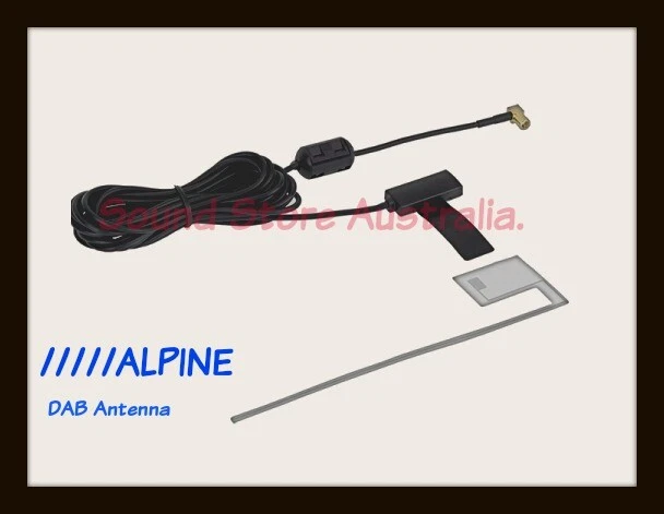 BRAND NEW Alpine DAB Car Radio Antenna KAE-242DA-R Active DAB+ Screen Antenna - image 1 of 1