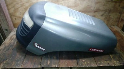 CRAFTSMAN LT2000 LT 2000 COMPLETE HOOD HEADLIGHT Support GRILL Lens Bent Mount  - Image 1 of 4