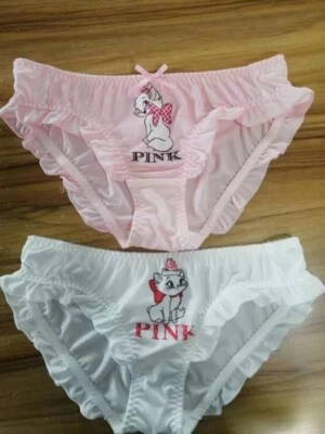 2PCS Girls Briefs Underwear Kids Knickers Panties for 8-12 Years Anime Bikini - Image 1 of 4